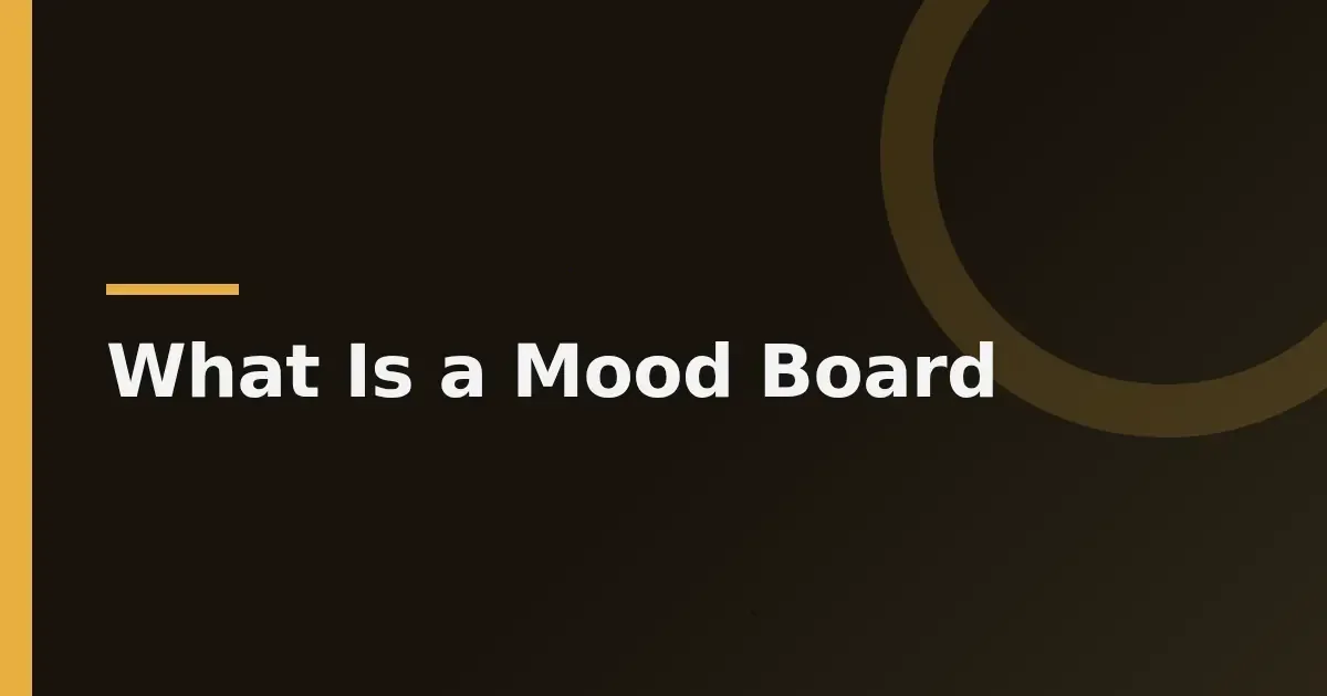 What is a mood board: 5 ways it clarifies your visual direction